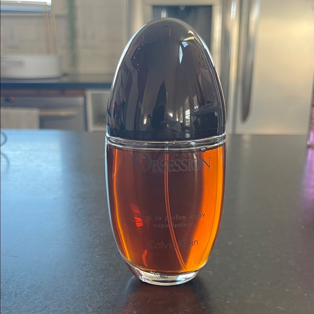 Calvin Klein Obsession Perfume in Black and Amber